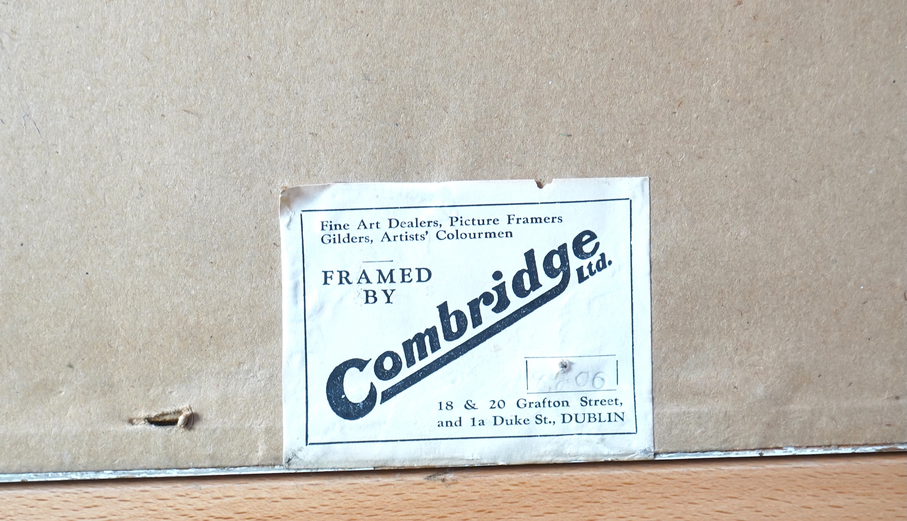 Bernard Finegan Gribble, 1872-1962, Seascape with distant boats